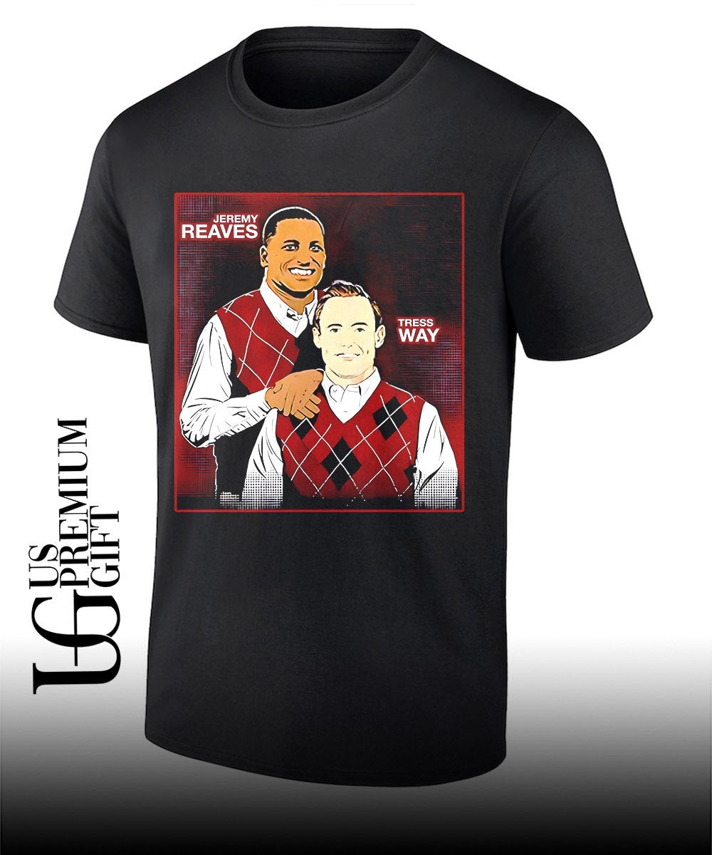 Tress Way and Jeremy Reaves Washington Commanders Step Brothers shirt Unisex T-shirt, Sweatshirt, Hoodie, Long Sleeve Tee - T-Shirt, Sweatshirt, Hoodie