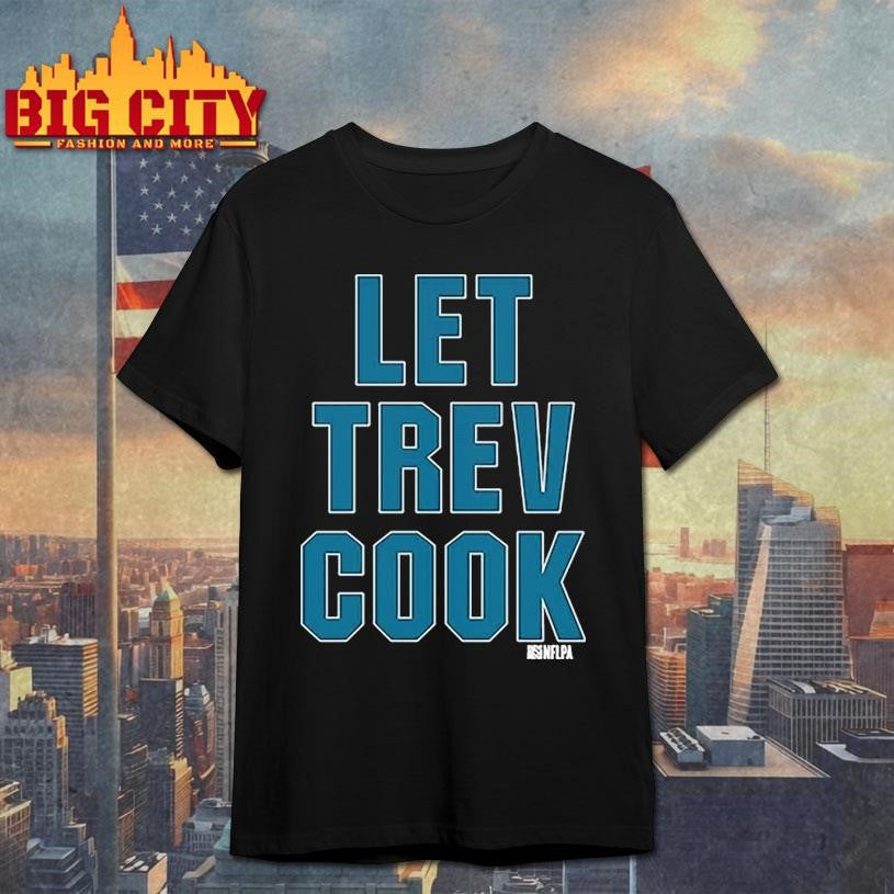 Trevor Lawrence Let Trev Cook Shirt Unisex T-shirt, Sweatshirt, Hoodie, Long Sleeve Tee - T-Shirt, Sweatshirt, Hoodie
