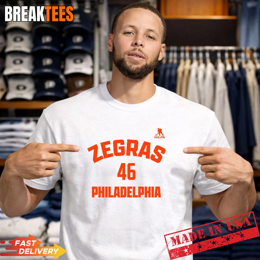 Trevor Zegras Name and Number Philadelphia Hockey Shirt Unisex T-shirt, Sweatshirt, Hoodie, Long Sleeve Tee - T-Shirt, Sweatshirt, Hoodie