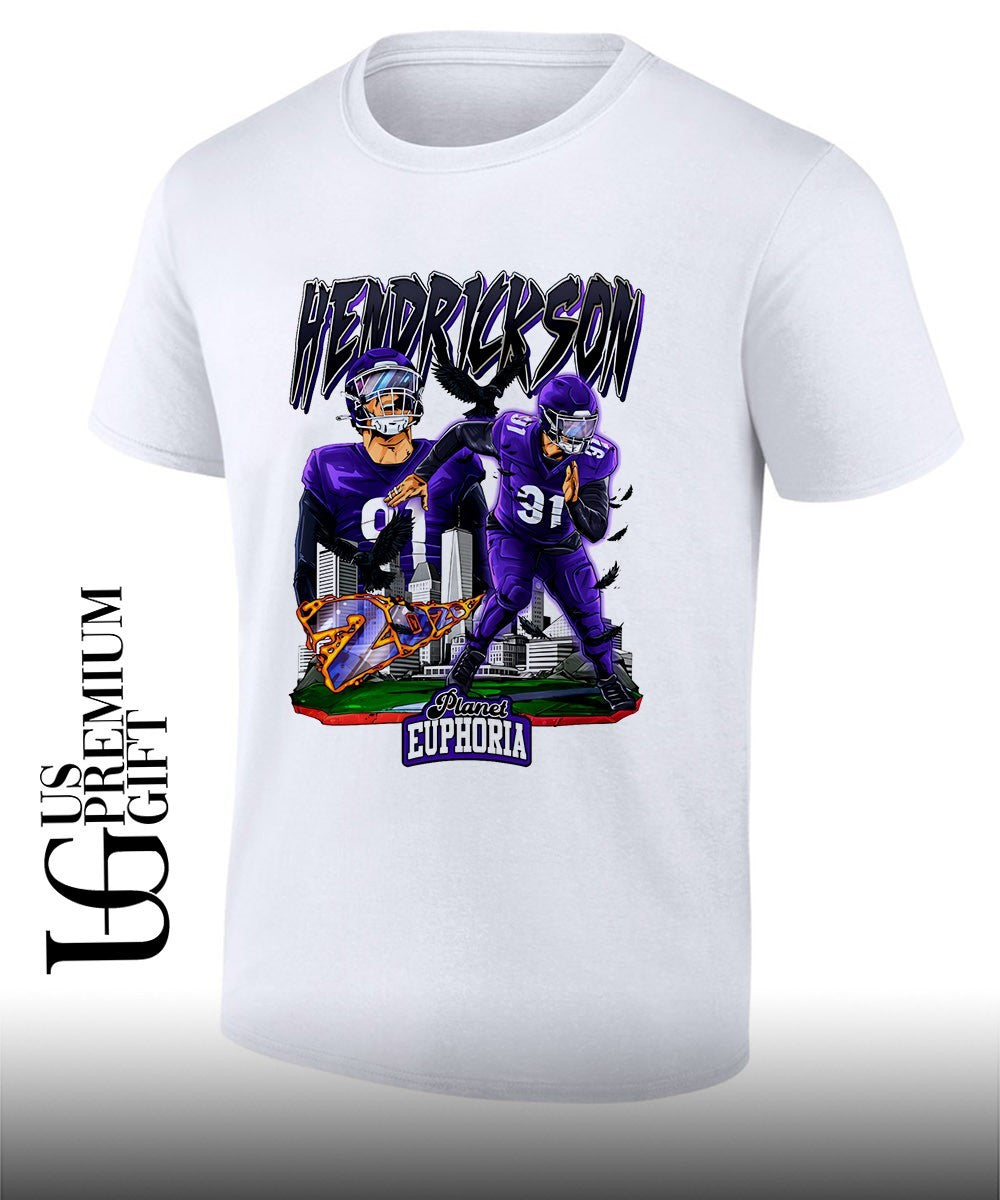 Trey Hendrickson Baltimore Ravens Football 2026 graphic shirt Unisex T-shirt, Sweatshirt, Hoodie, Long Sleeve Tee - T-Shirt, Sweatshirt, Hoodie