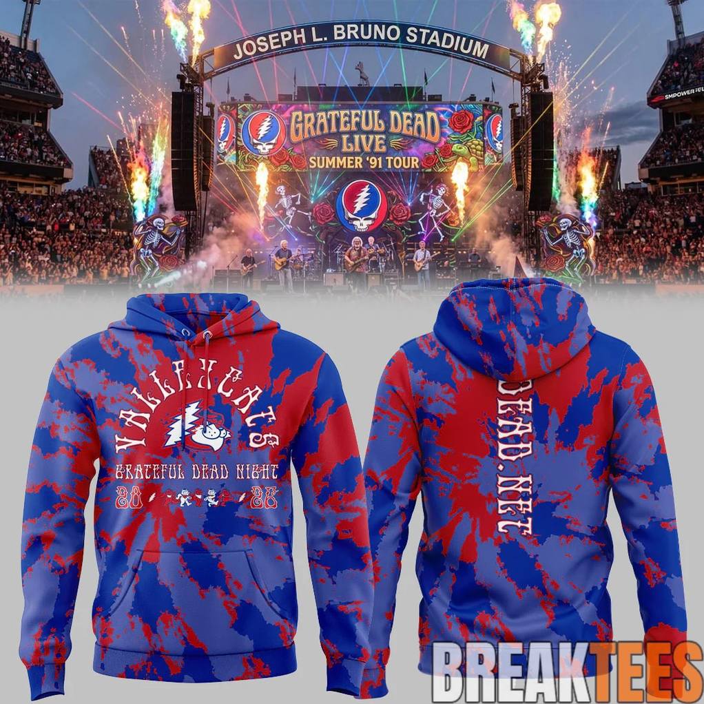 Tri City ValleyCats x Grateful Dead 2026 Hoodie Unisex T-shirt, Sweatshirt, Hoodie, Long Sleeve Tee - T-Shirt, Sweatshirt, Hoodie