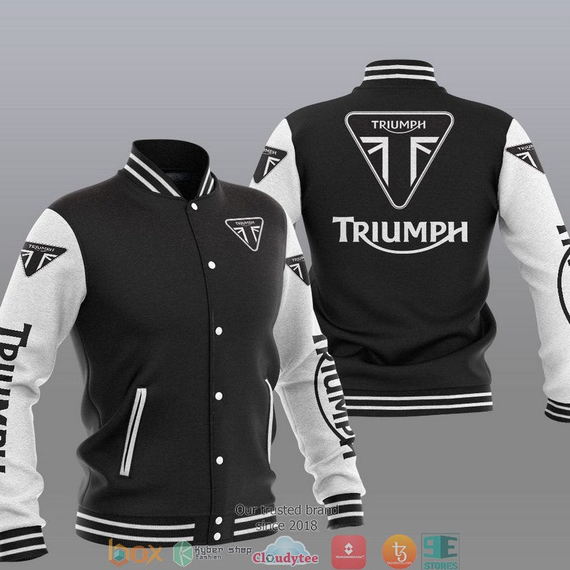 Triumph Car Brand Baseball Jacket baseball jersey product view 1