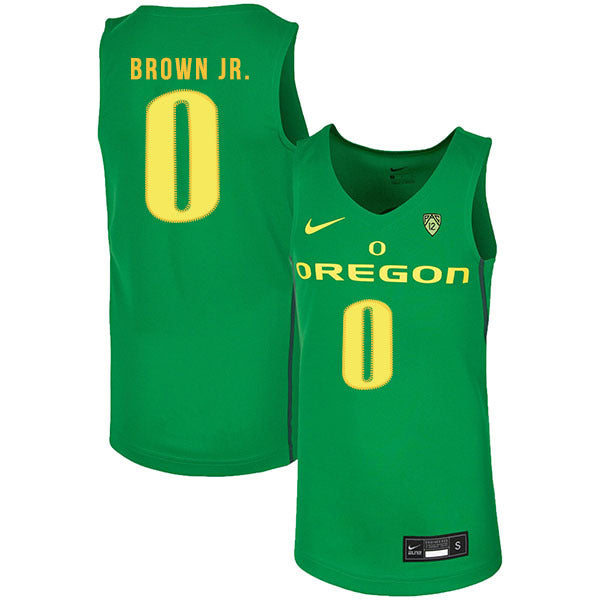 Troy Brown Jr.0 Green College Football Jersey football jersey product view 1