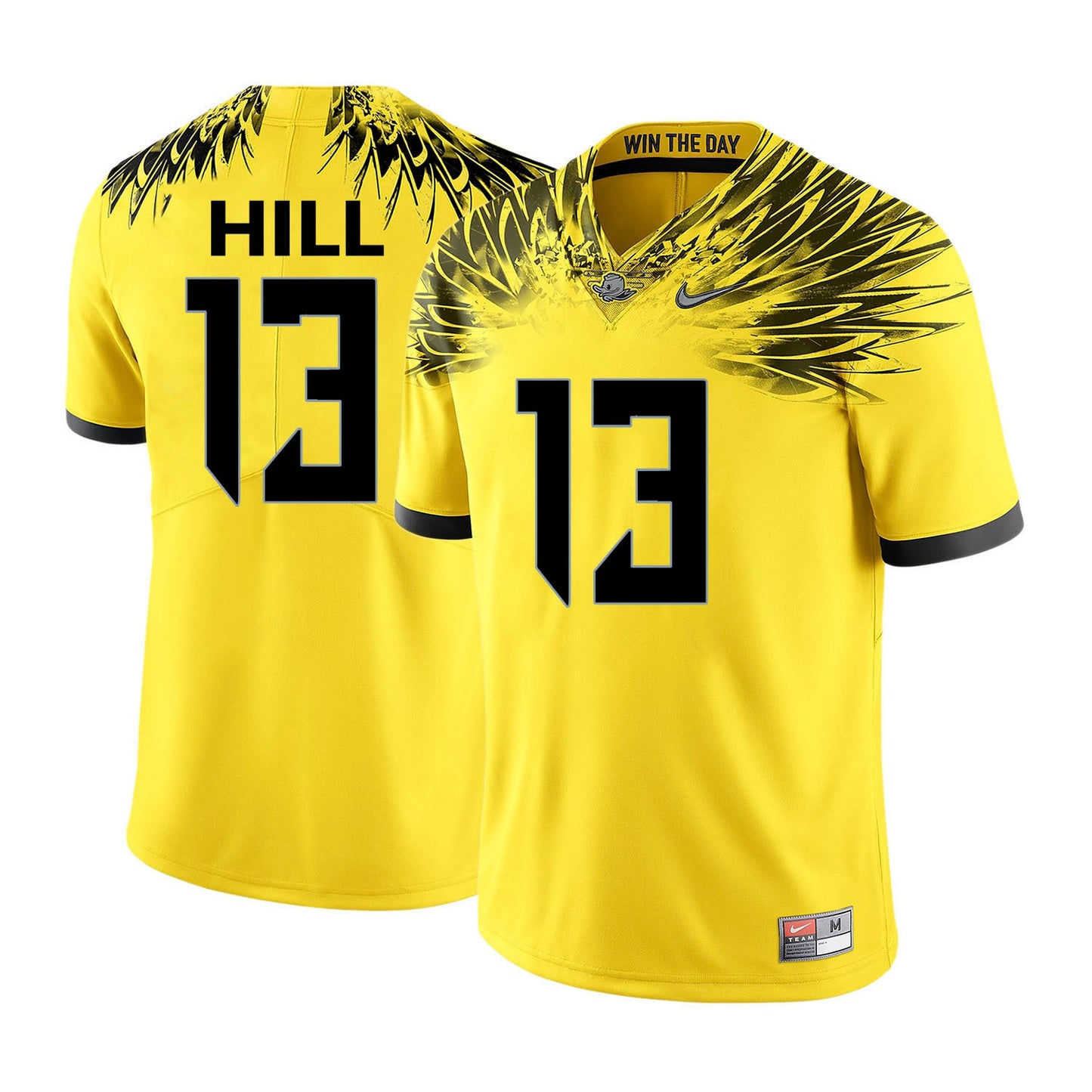 Troy Hill 13 Yellow College Football Jersey football jersey product view 1