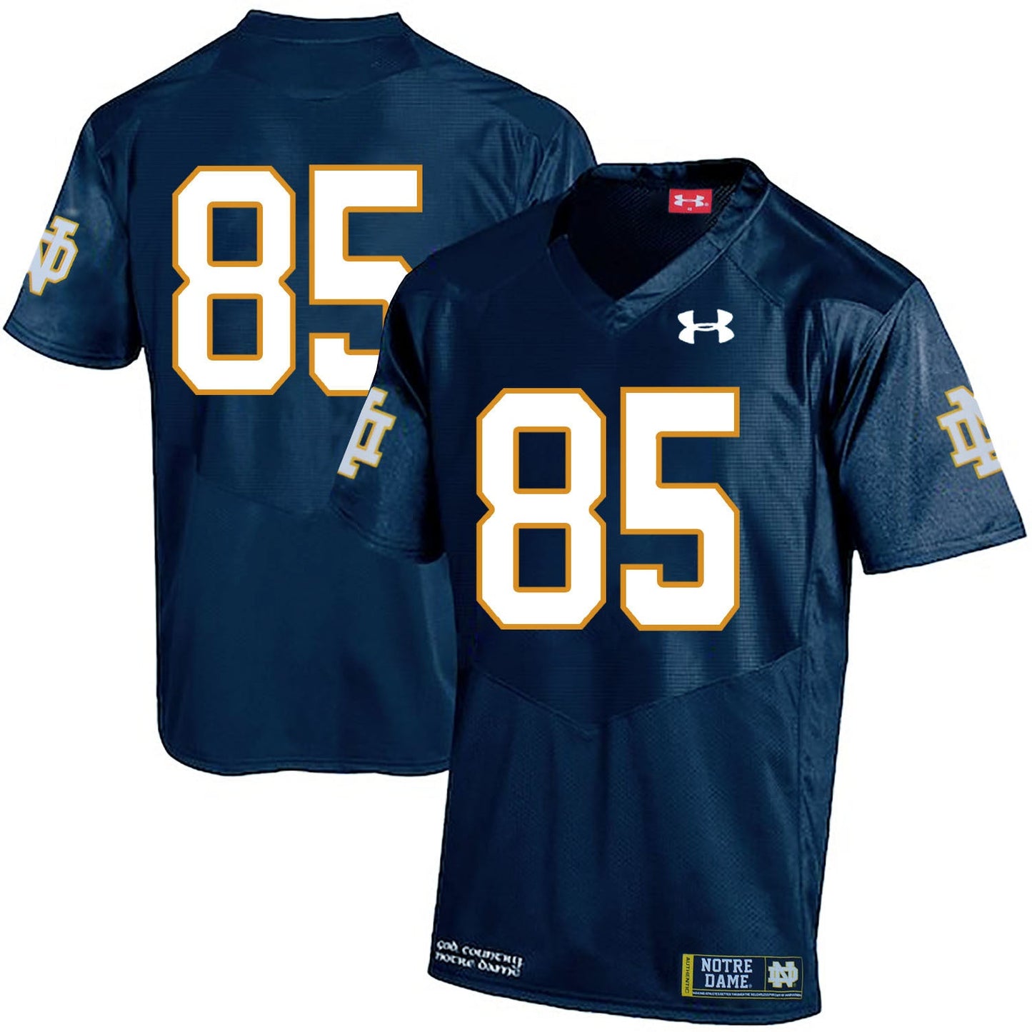 Troy Niklas 85 Navy Style 1 College Football Jersey football jersey product view 1