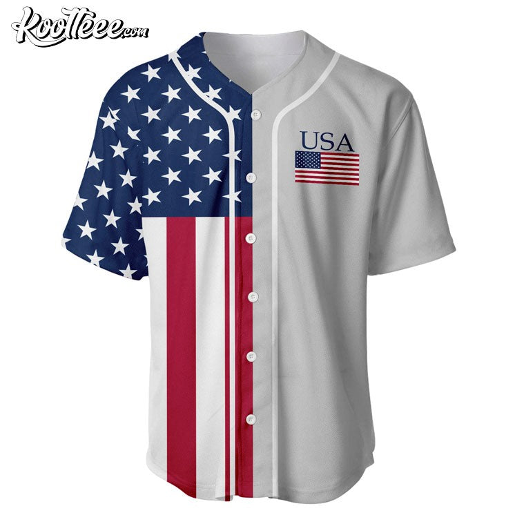 Trump Middle Finger One For Biden One For Harris Baseball Jersey baseball jersey product view 2