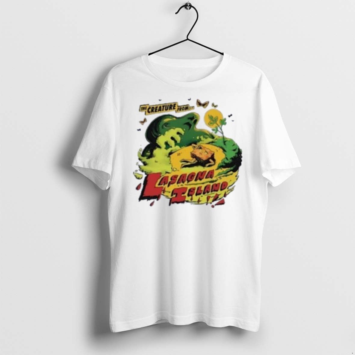 Try Guys The Creature From Lasagna Island T Shirts Unisex T-shirt, Sweatshirt, Hoodie, Long Sleeve Tee - T-Shirt, Sweatshirt, Hoodie