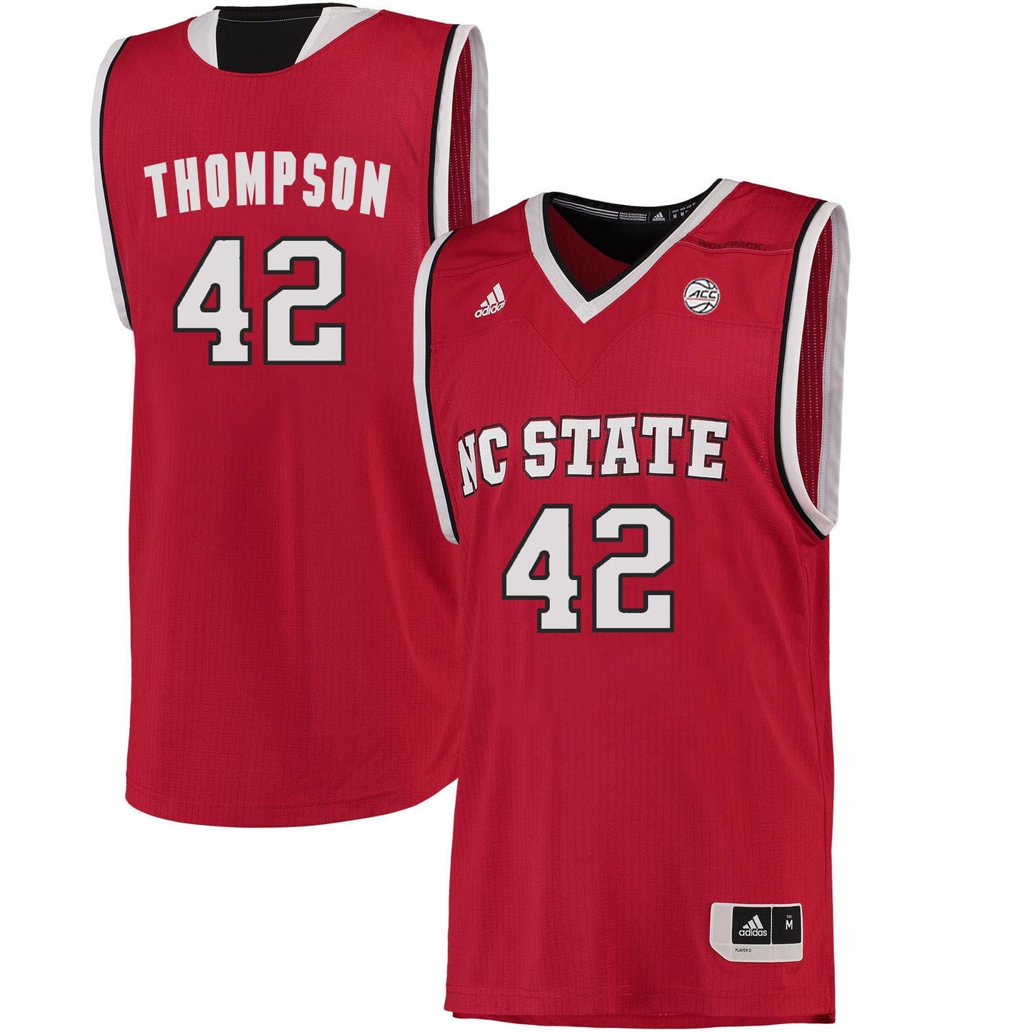 Tucker Thompson 42 Red College Football Jersey football jersey product view 1