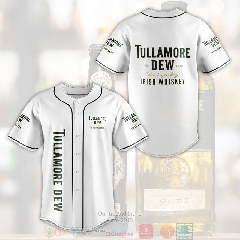 Tullamore DEW Irish Whiskey Baseball shirt baseball jersey product view 1