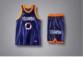 Tune Squad James 23 # Tune Squad 2Monstars Collaboration Basketball Jersey basketball jersey product view 1