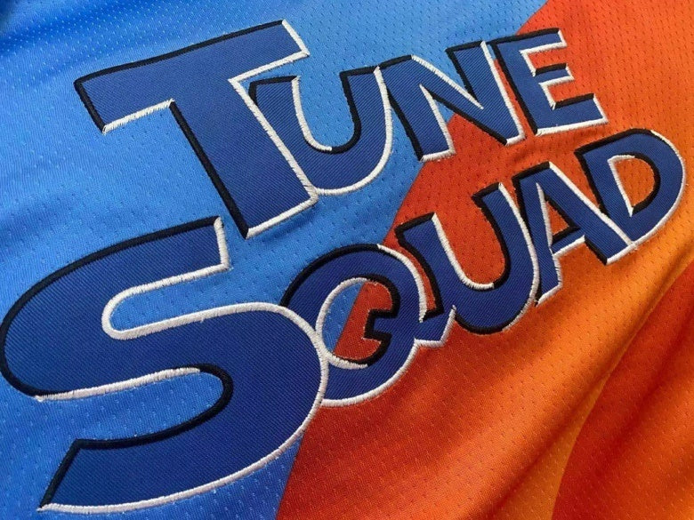 Tune Squad #6 James James Tune Squad 2 6# Blue Embroidered Style 1 Basketball Jersey basketball jersey product view 1