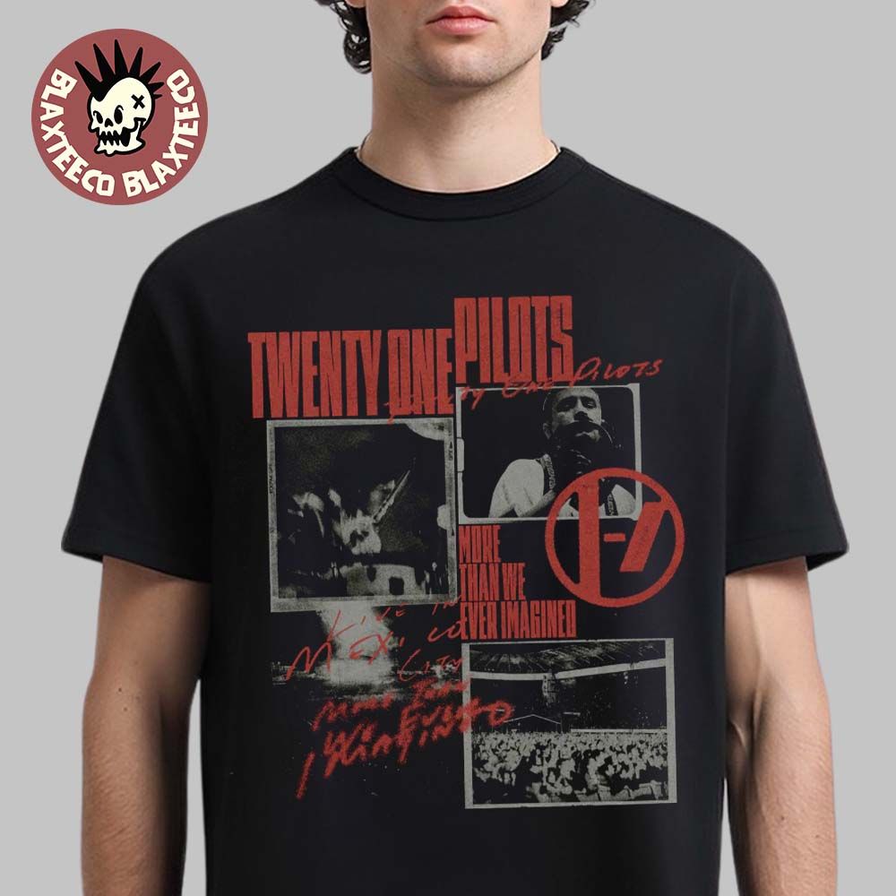 Twenty One Pilots More Than We Ever Imagined Film Merchandise Scrip Photo T-Shirt Unisex T-shirt, Sweatshirt, Hoodie, Long Sleeve Tee - T-Shirt, Sweatshirt, Hoodie