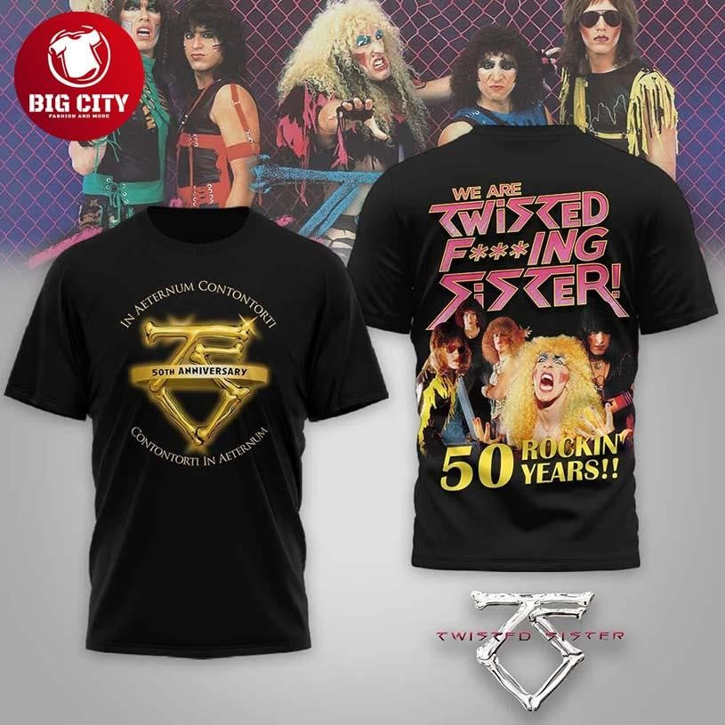 Twisted Sister We Are Twisted Fucking Sister Two Sided Shirt Unisex T-shirt, Sweatshirt, Hoodie, Long Sleeve Tee - T-Shirt, Sweatshirt, Hoodie