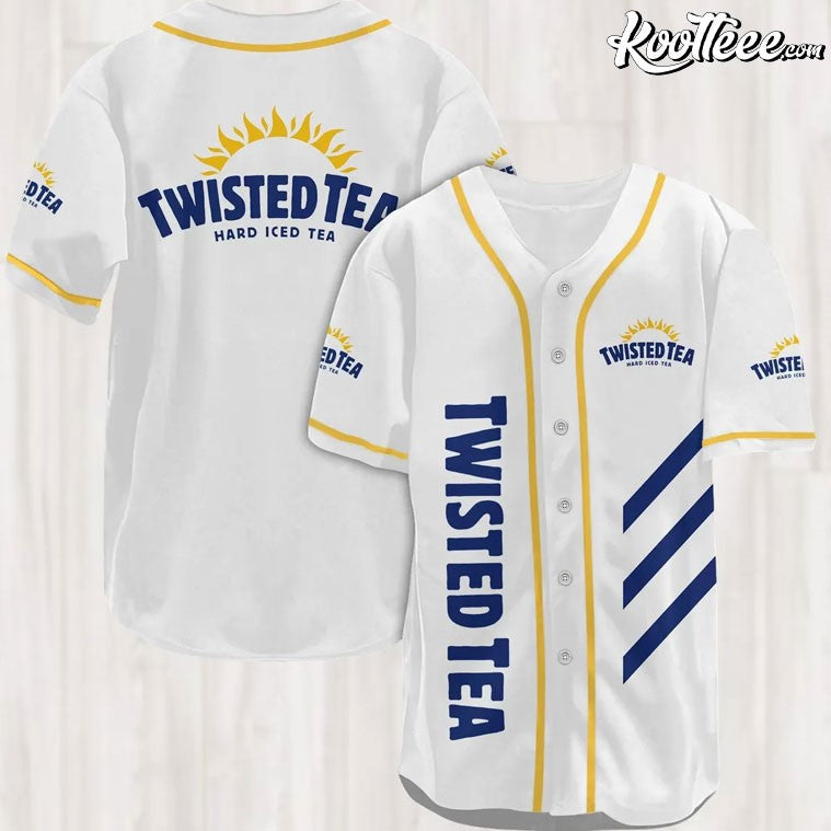 Twisted Tea Hard Iced Tea Baseball Jersey baseball jersey product view 1
