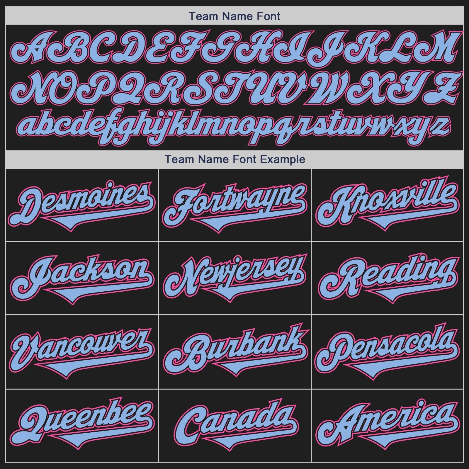 Custom Black Light Blue-Pink Authentic Two Tone Baseball Jersey baseball jersey product view 4