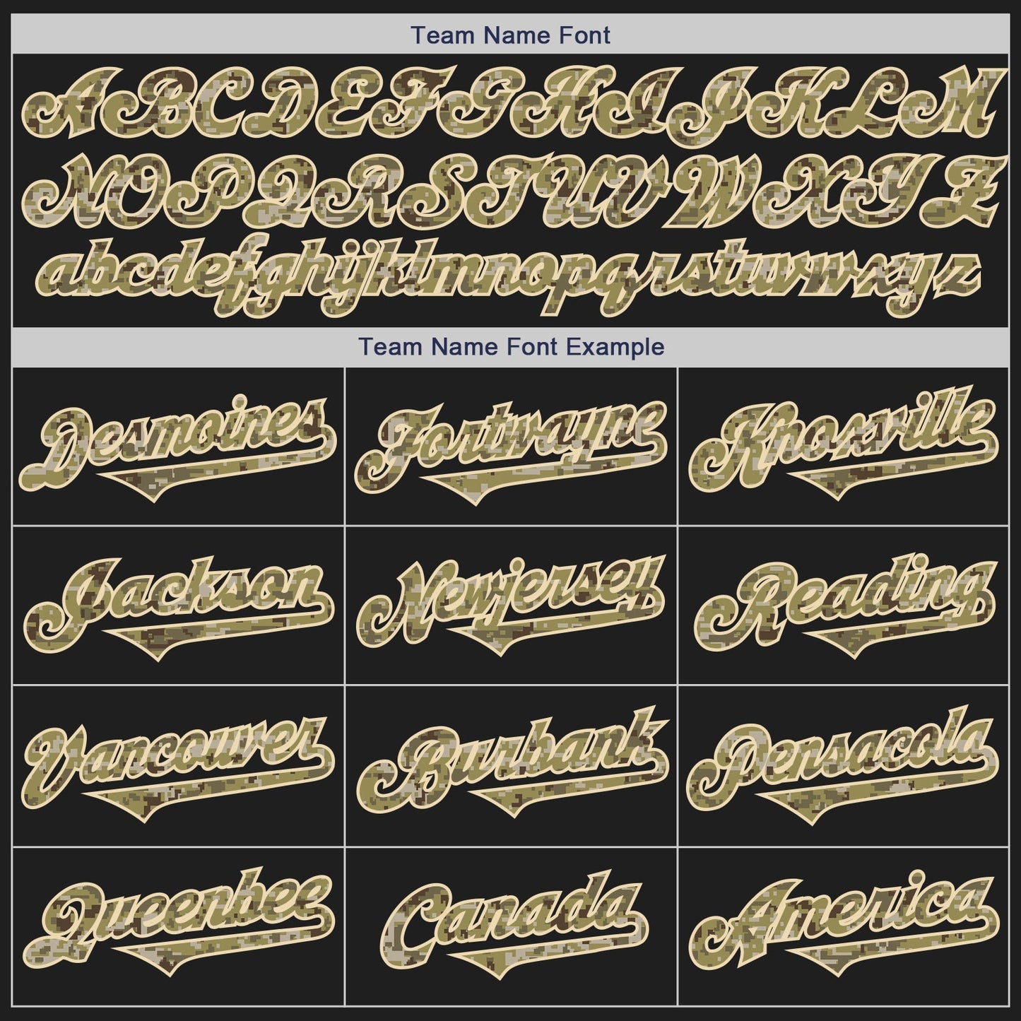 Custom Black Camo-Olive Authentic Two Tone Baseball Jersey baseball jersey product view 4