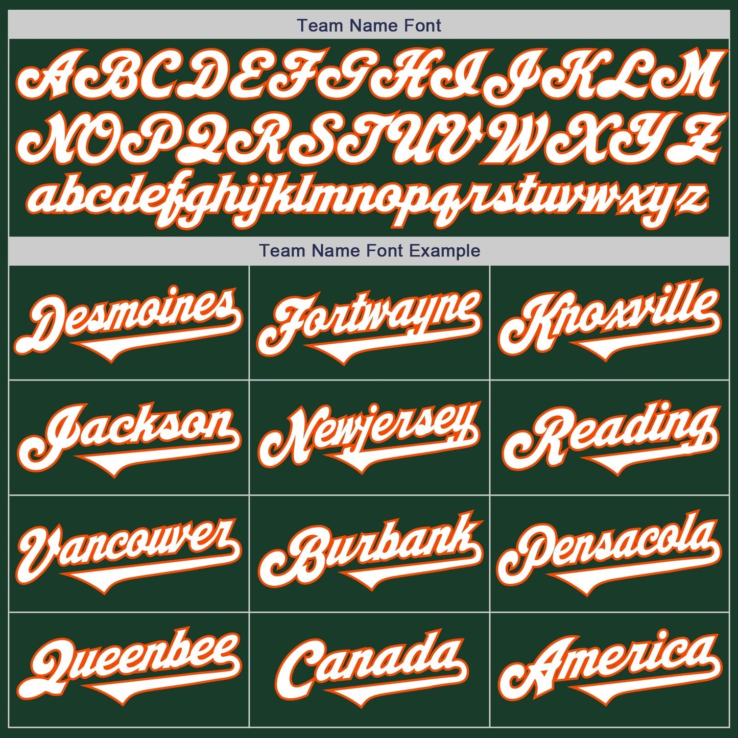 Custom Green White-Orange Authentic Two Tone Baseball Jersey baseball jersey product view 4