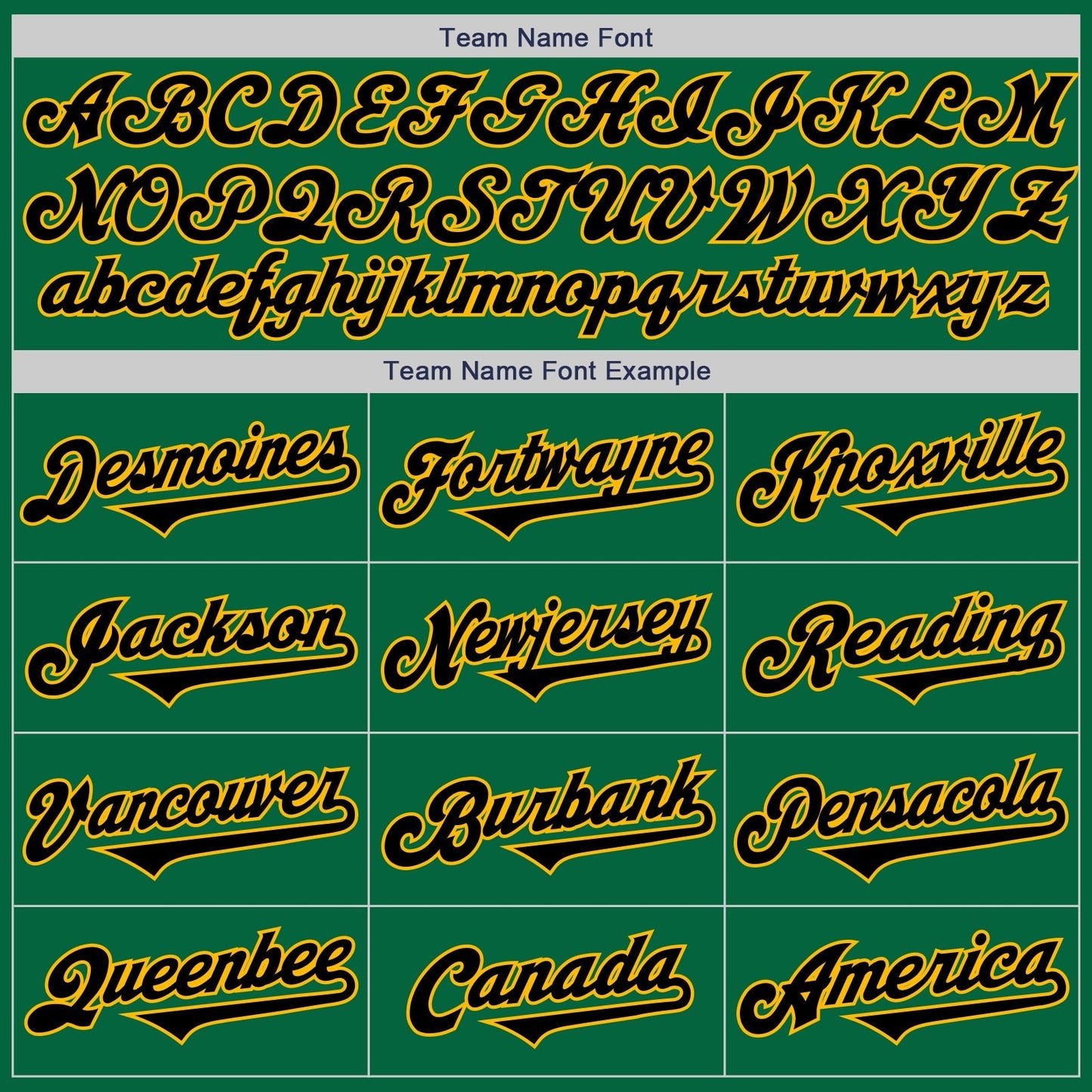 Custom Kelly Green Black-Gold Authentic Two Tone Baseball Jersey baseball jersey product view 4
