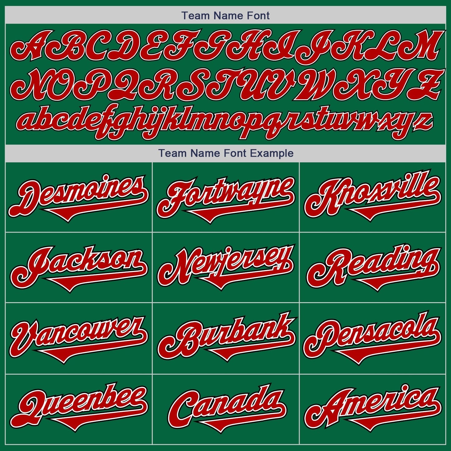 Custom Kelly Green Red-Black Authentic Two Tone Baseball Jersey baseball jersey product view 4