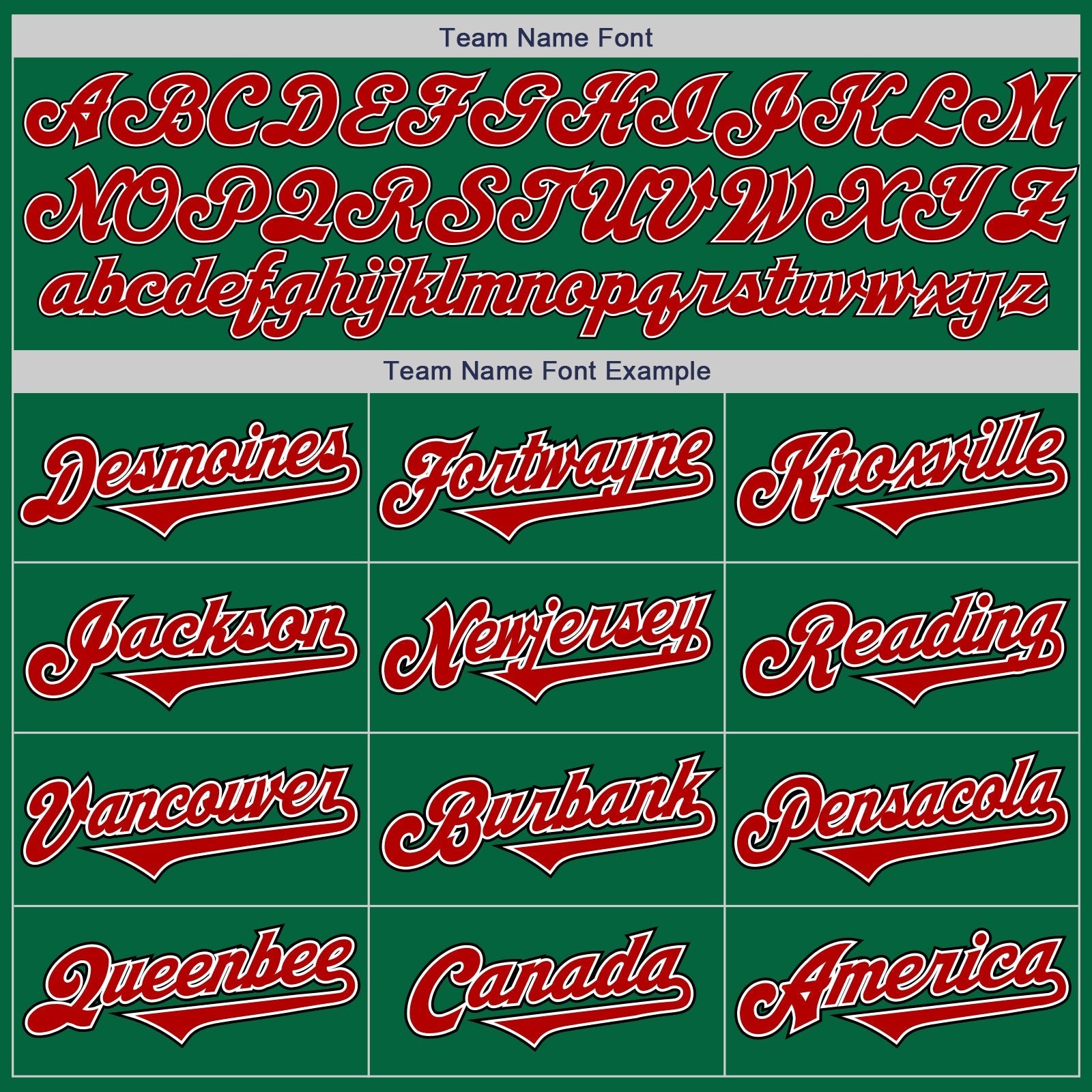 Custom Kelly Green Red-Black Authentic Two Tone Baseball Jersey baseball jersey product view 4
