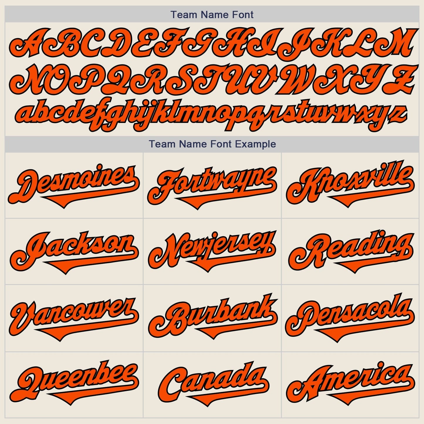 Custom Cream Orange-Black Authentic Two Tone Baseball Jersey baseball jersey product view 4