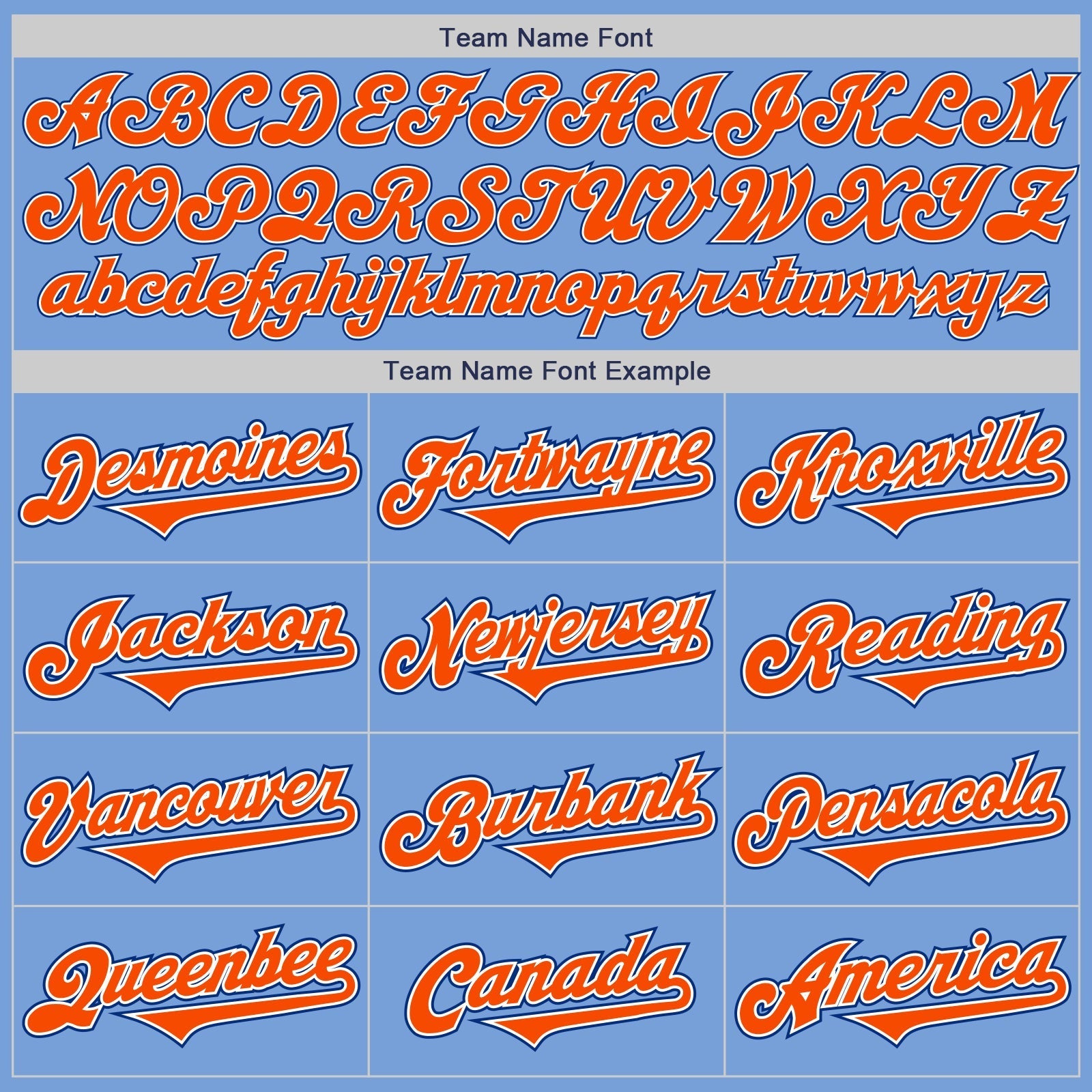 Custom Light Blue Orange-Royal Authentic Two Tone Baseball Jersey baseball jersey product view 4