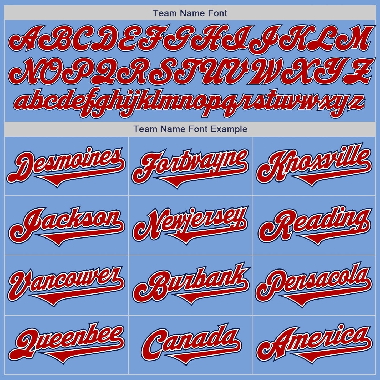 Custom Light Blue Red-Navy Authentic Two Tone Baseball Jersey baseball jersey product view 4