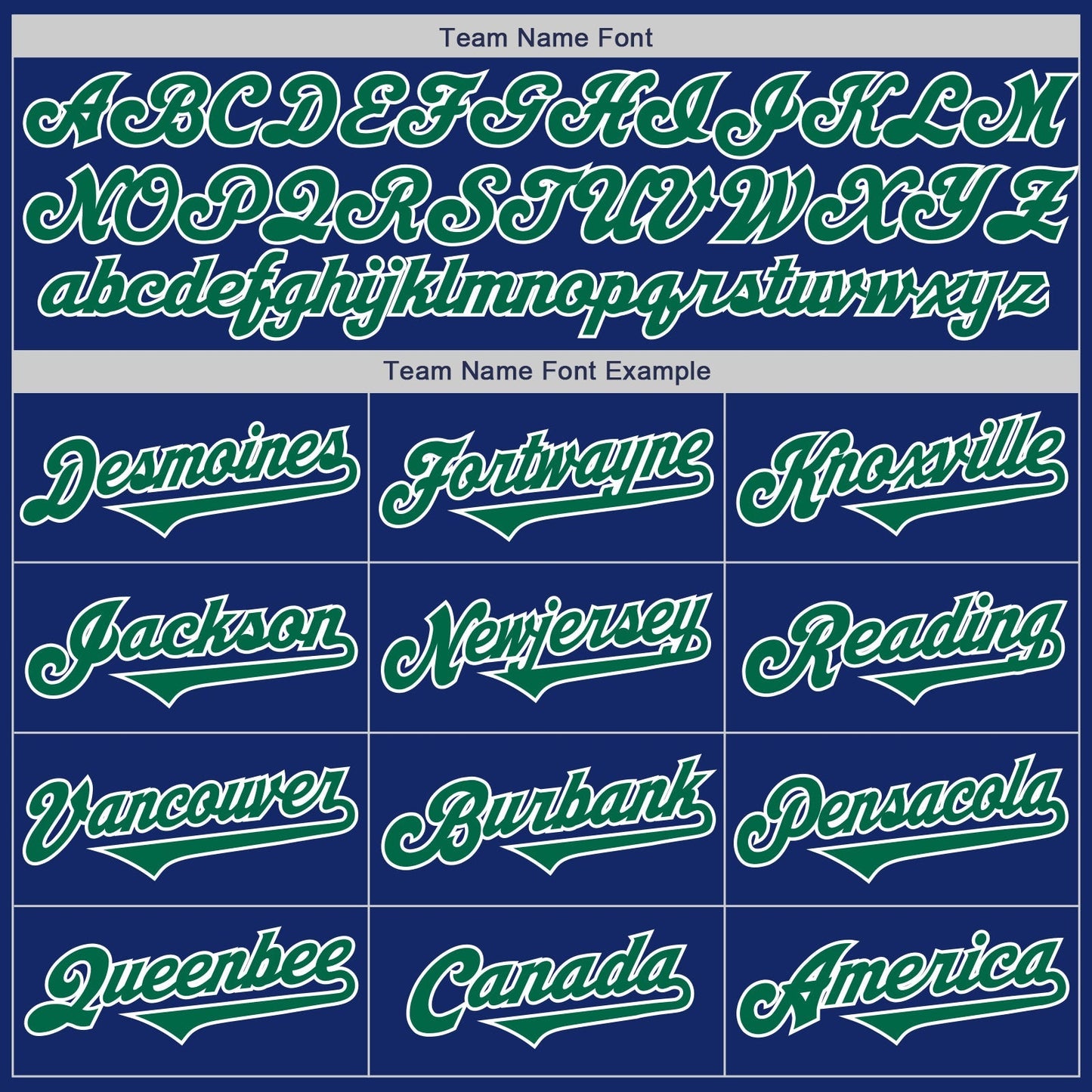 Custom Royal Kelly Green-White Authentic Two Tone Baseball Jersey baseball jersey product view 4