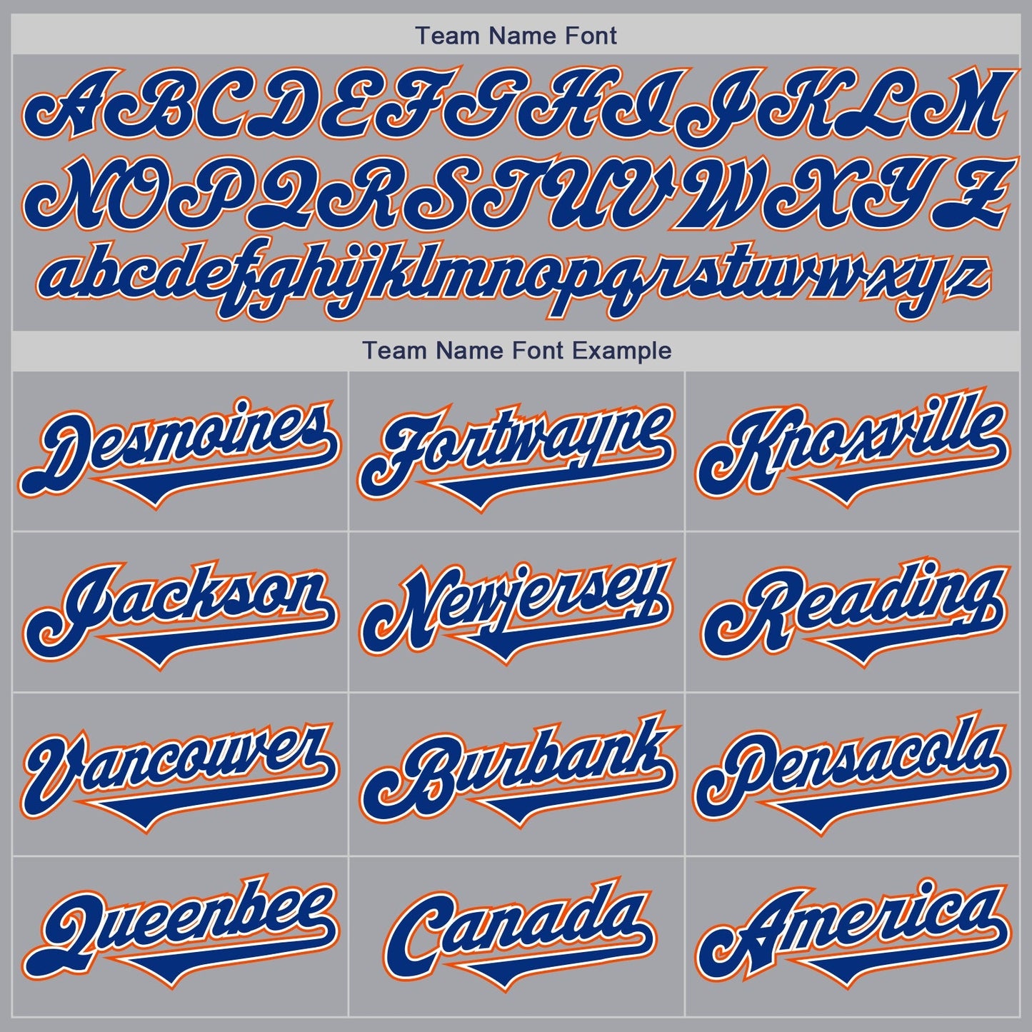 Custom Gray Royal-Orange Authentic Two Tone Baseball Jersey baseball jersey product view 4