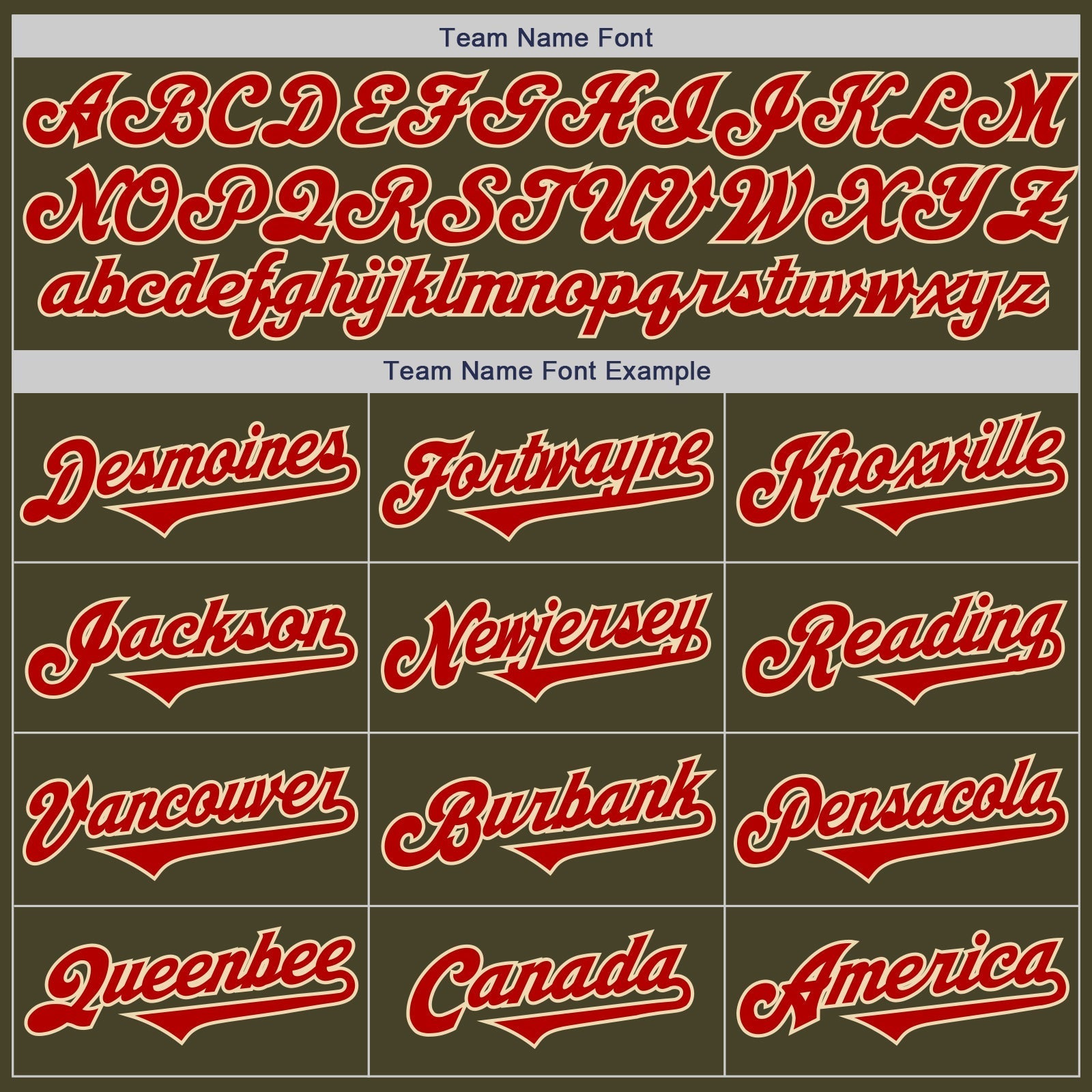 Custom Olive Red-Cream Authentic Two Tone Salute To Service Baseball Jersey baseball jersey product view 4
