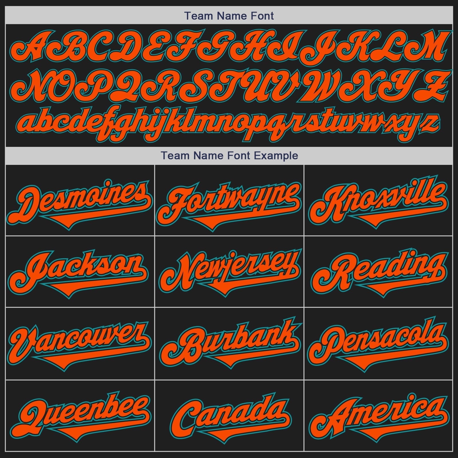 Custom Black Orange-Teal Authentic Two Tone Baseball Jersey baseball jersey product view 4