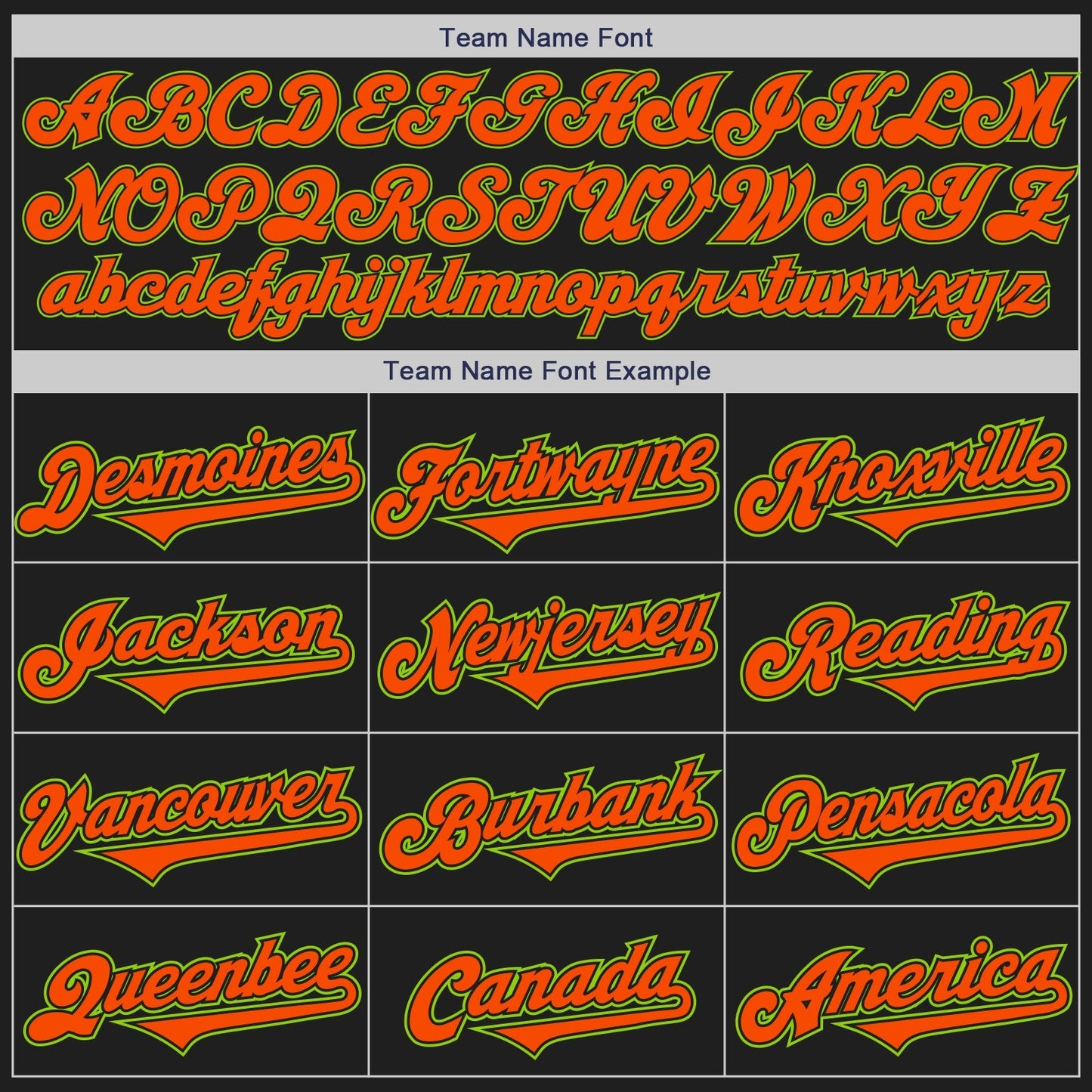 Custom Black Orange-Neon Green Authentic Two Tone Baseball Jersey baseball jersey product view 4