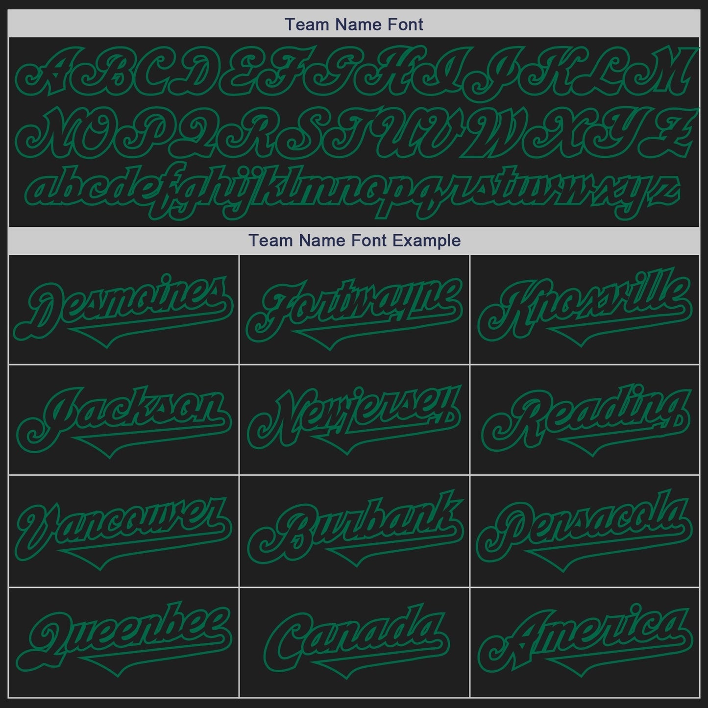 Custom Black Kelly Green Authentic Two Tone Baseball Jersey baseball jersey product view 4