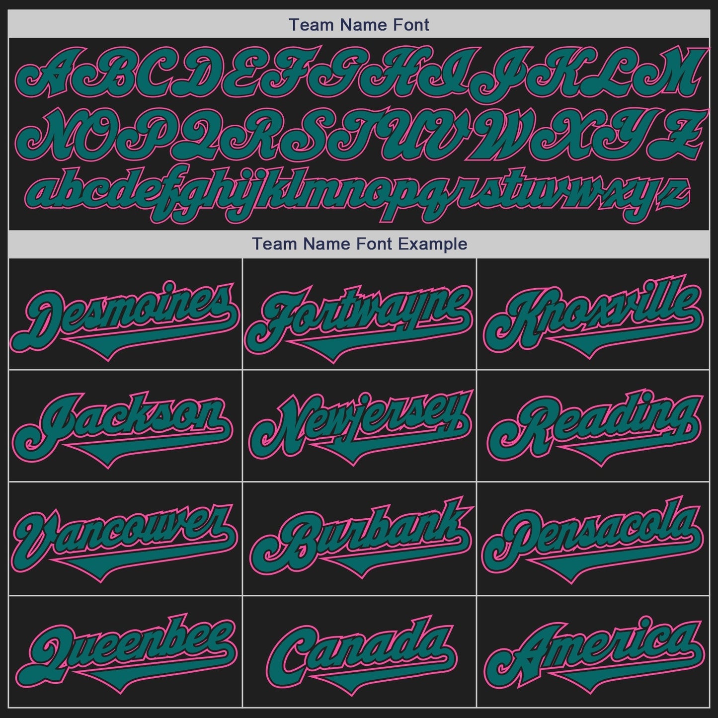 Custom Black Teal-Pink Authentic Two Tone Baseball Jersey baseball jersey product view 4