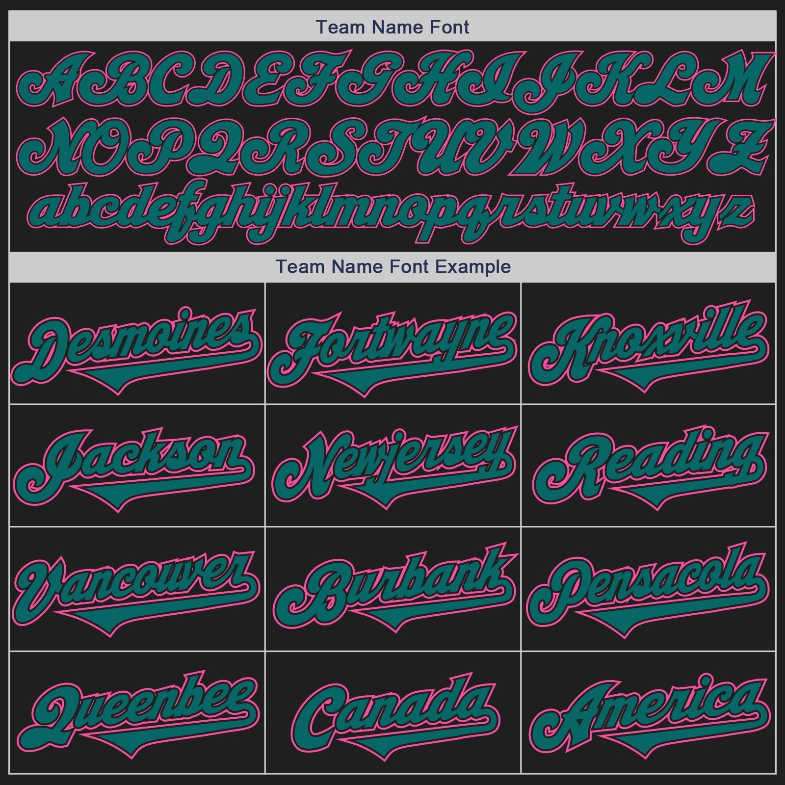 Custom Black Teal-Pink Authentic Two Tone Baseball Jersey baseball jersey product view 4