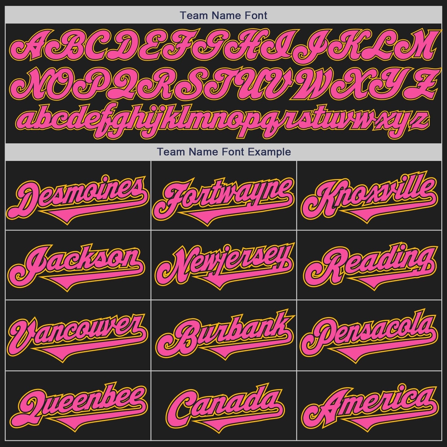 Custom Black Gold-Pink Authentic Two Tone Baseball Jersey baseball jersey product view 4
