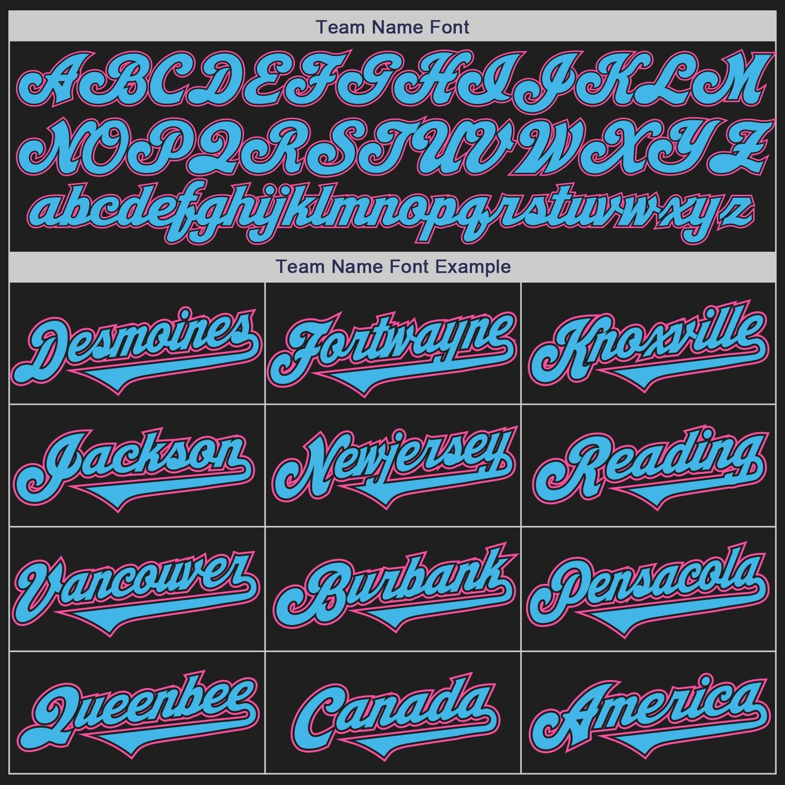 Custom Black Sky Blue-Pink Authentic Two Tone Baseball Jersey baseball jersey product view 4