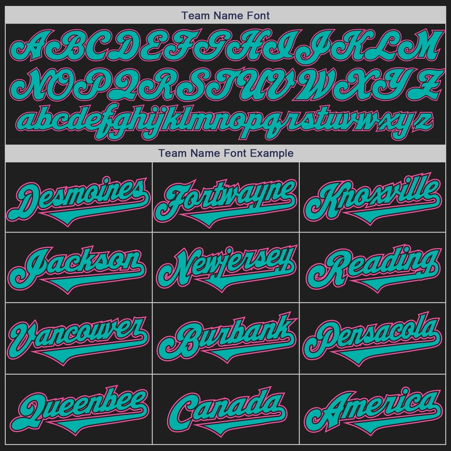Custom Black Aqua-Pink Authentic Two Tone Baseball Jersey baseball jersey product view 4