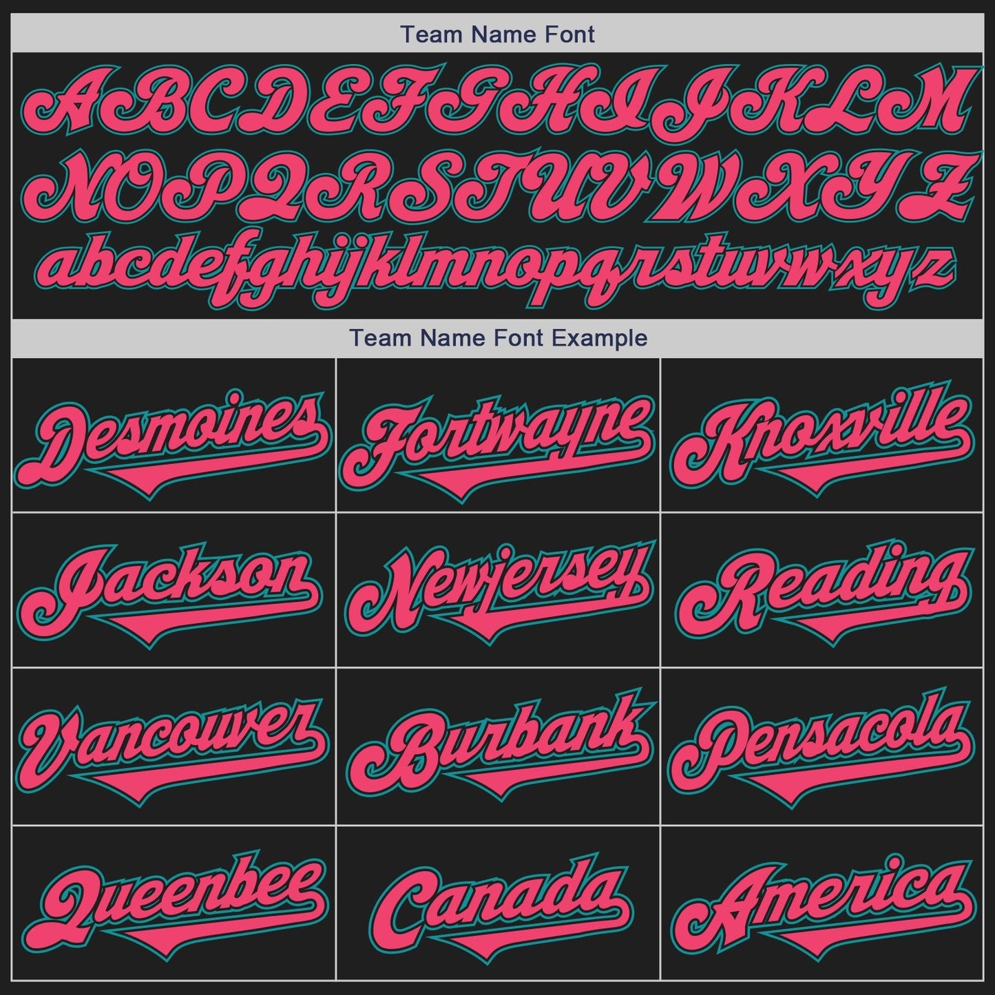 Custom Black Neon Pink-Teal Authentic Two Tone Baseball Jersey baseball jersey product view 4