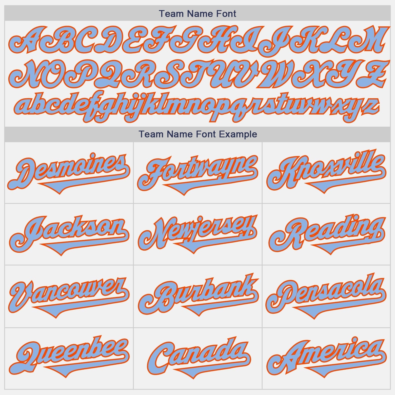 Custom White Light Blue-Orange Authentic Two Tone Baseball Jersey baseball jersey product view 4