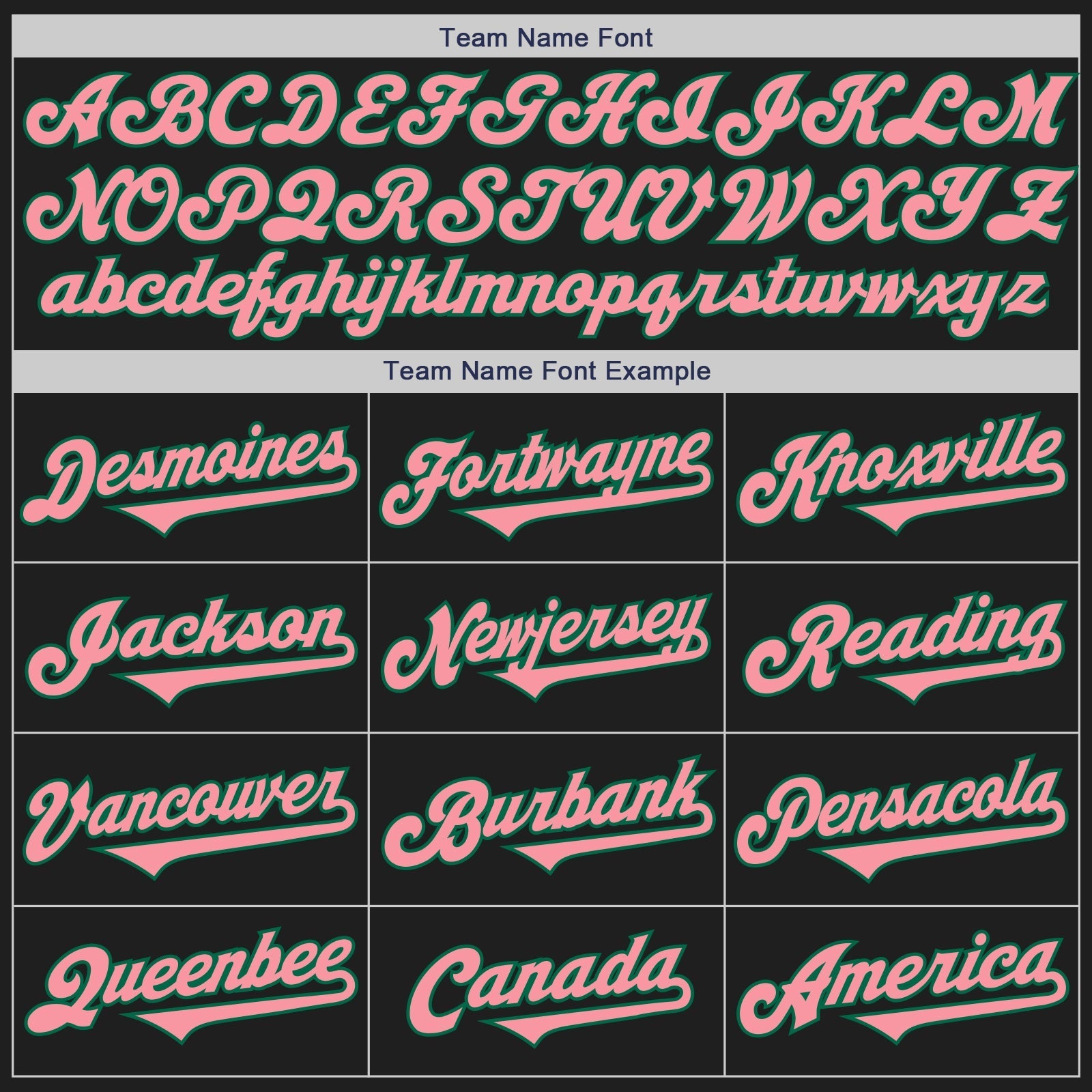 Custom Black Medium Pink-Kelly Green Authentic Two Tone Baseball Jersey baseball jersey product view 4