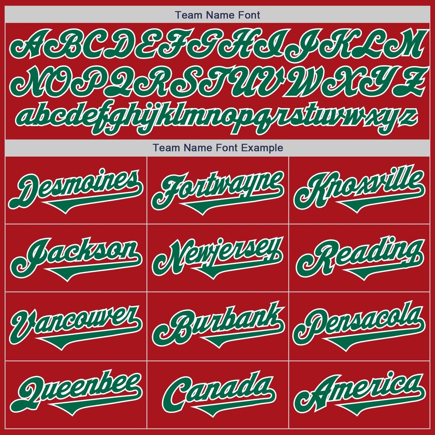 Custom Red Kelly Green-White Authentic Two Tone Baseball Jersey baseball jersey product view 4