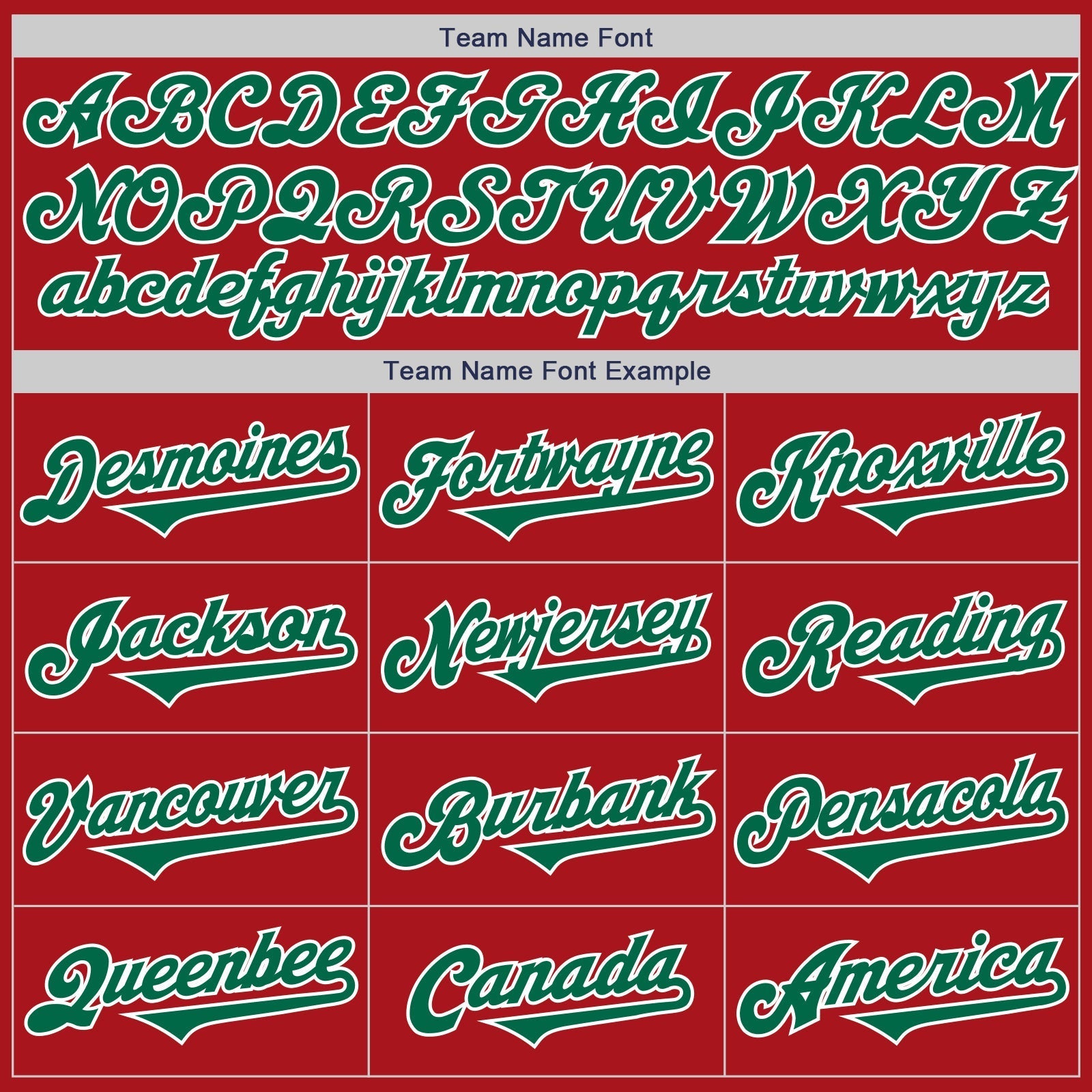 Custom Red Kelly Green-White Authentic Two Tone Baseball Jersey baseball jersey product view 4