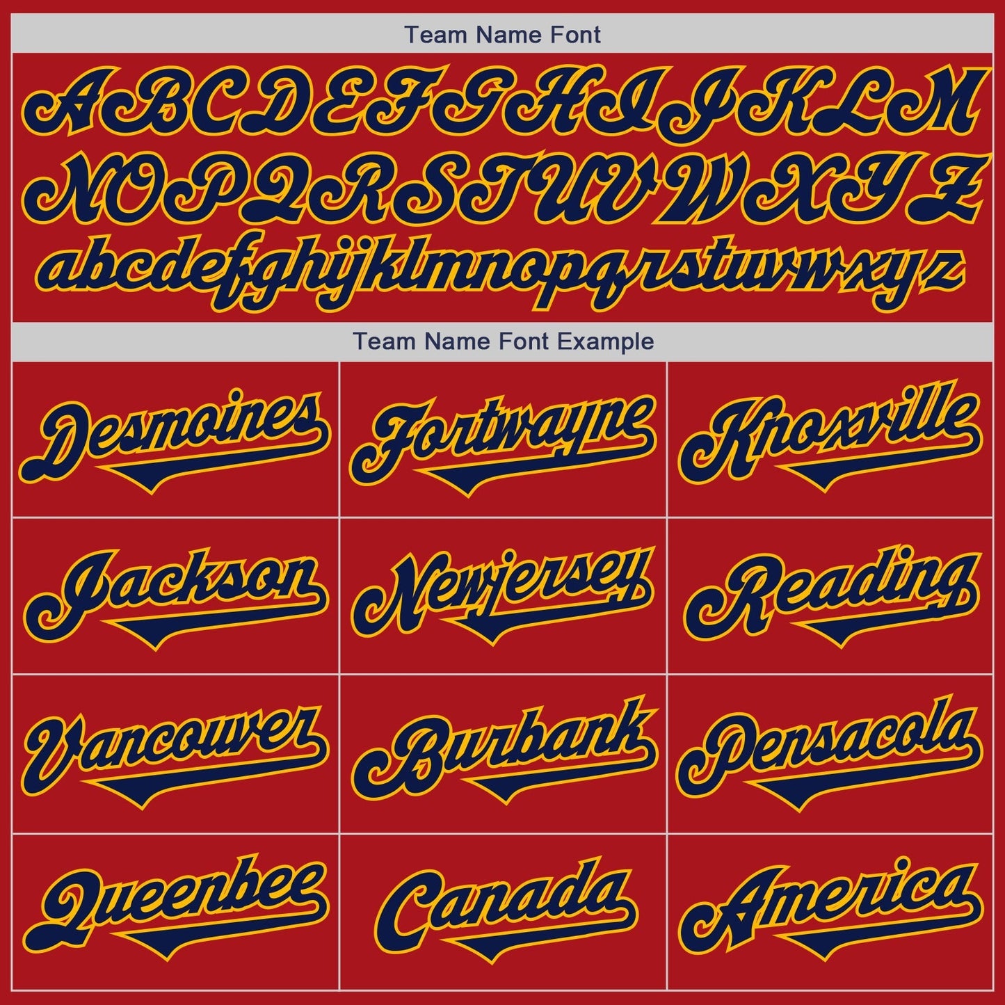 Custom Red Navy-Gold Authentic Two Tone Baseball Jersey baseball jersey product view 4