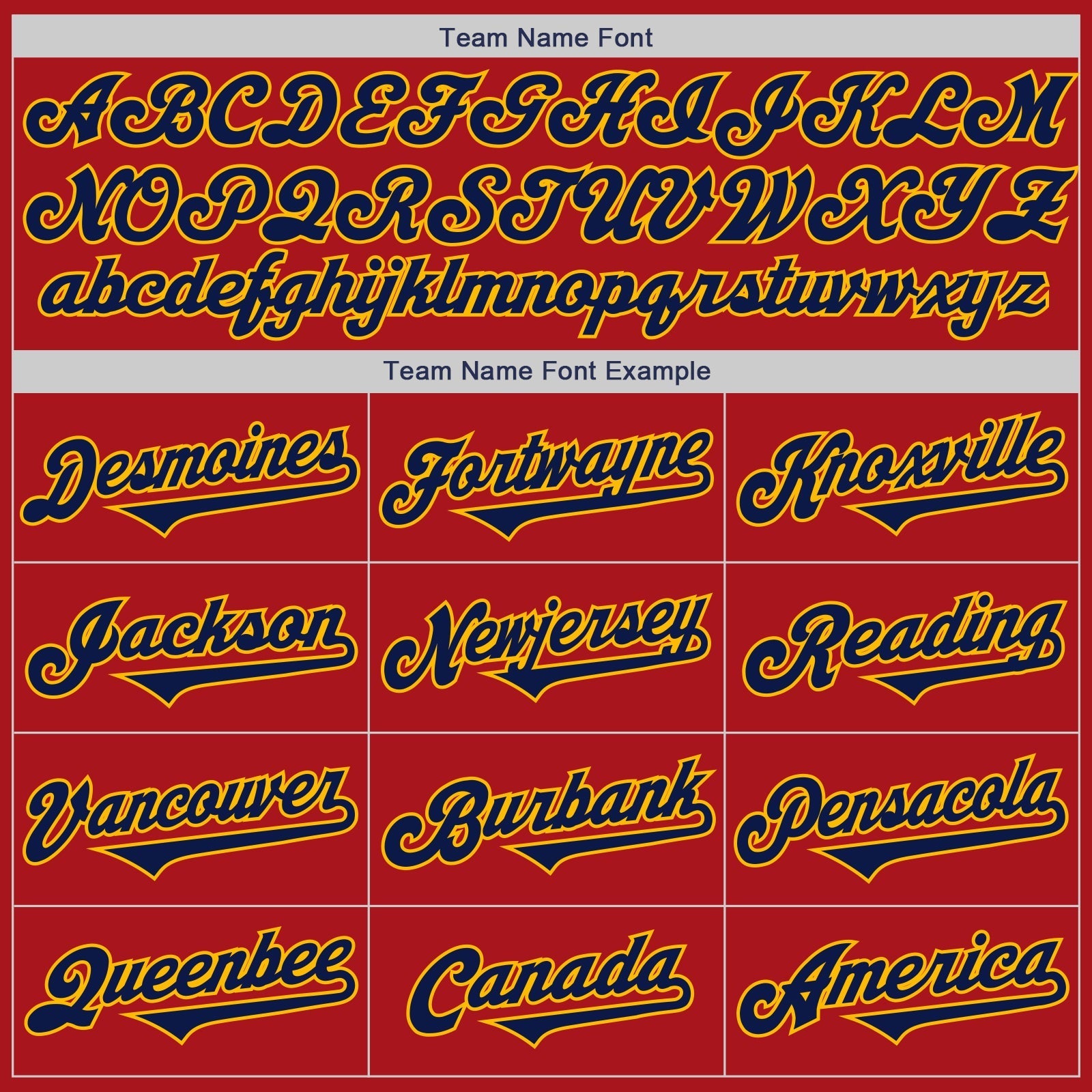 Custom Red Navy-Gold Authentic Two Tone Baseball Jersey baseball jersey product view 4
