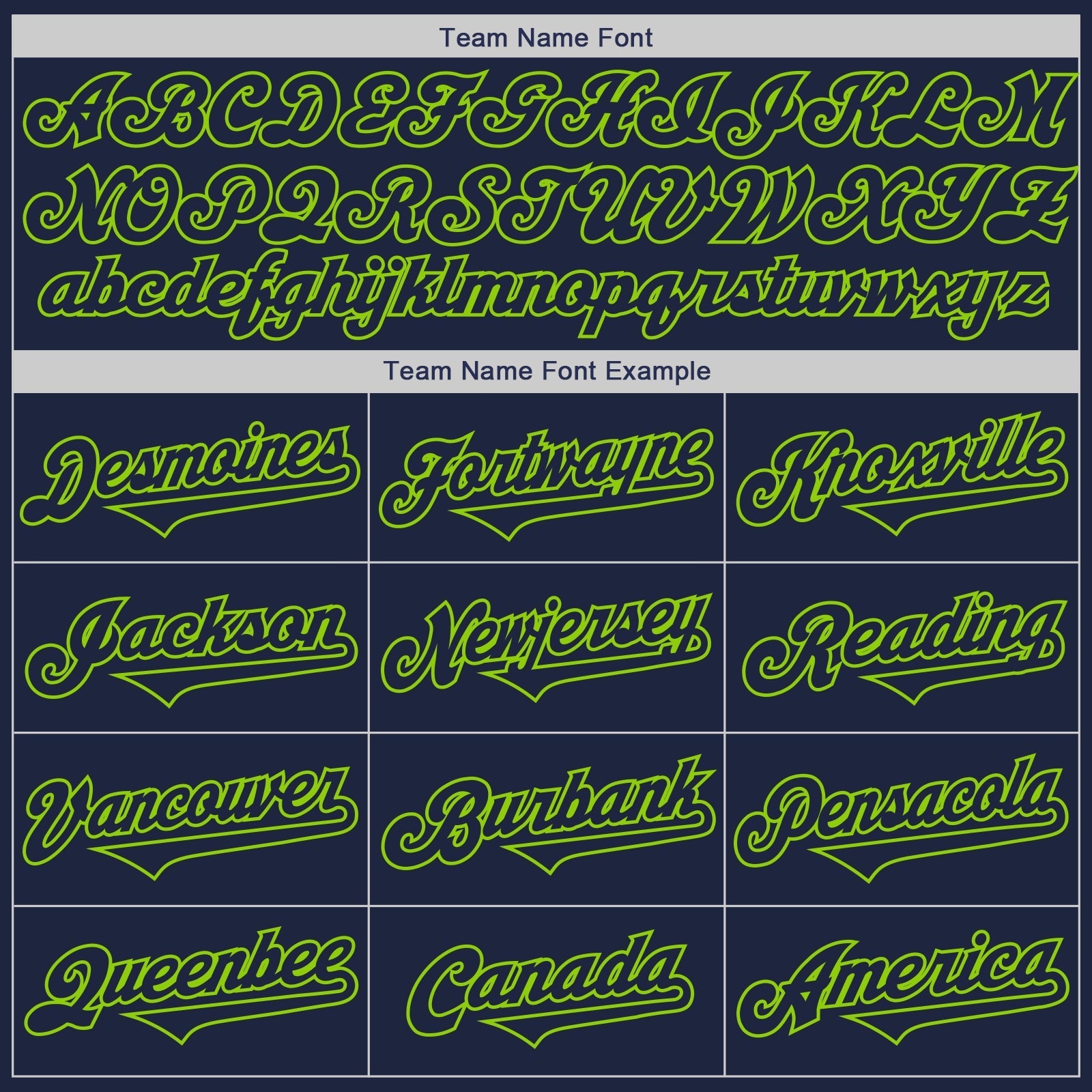 Custom Navy Neon Green Authentic Two Tone Baseball Jersey baseball jersey product view 4