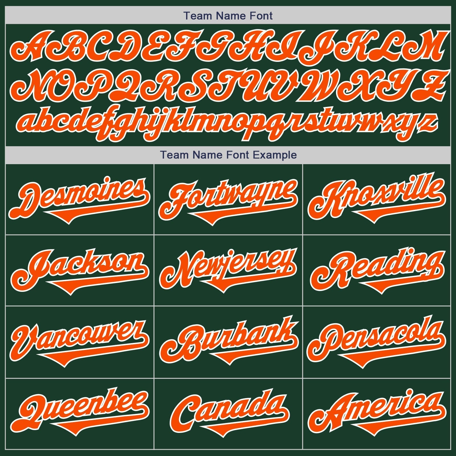 Custom Green Orange-White Authentic Two Tone Baseball Jersey baseball jersey product view 4