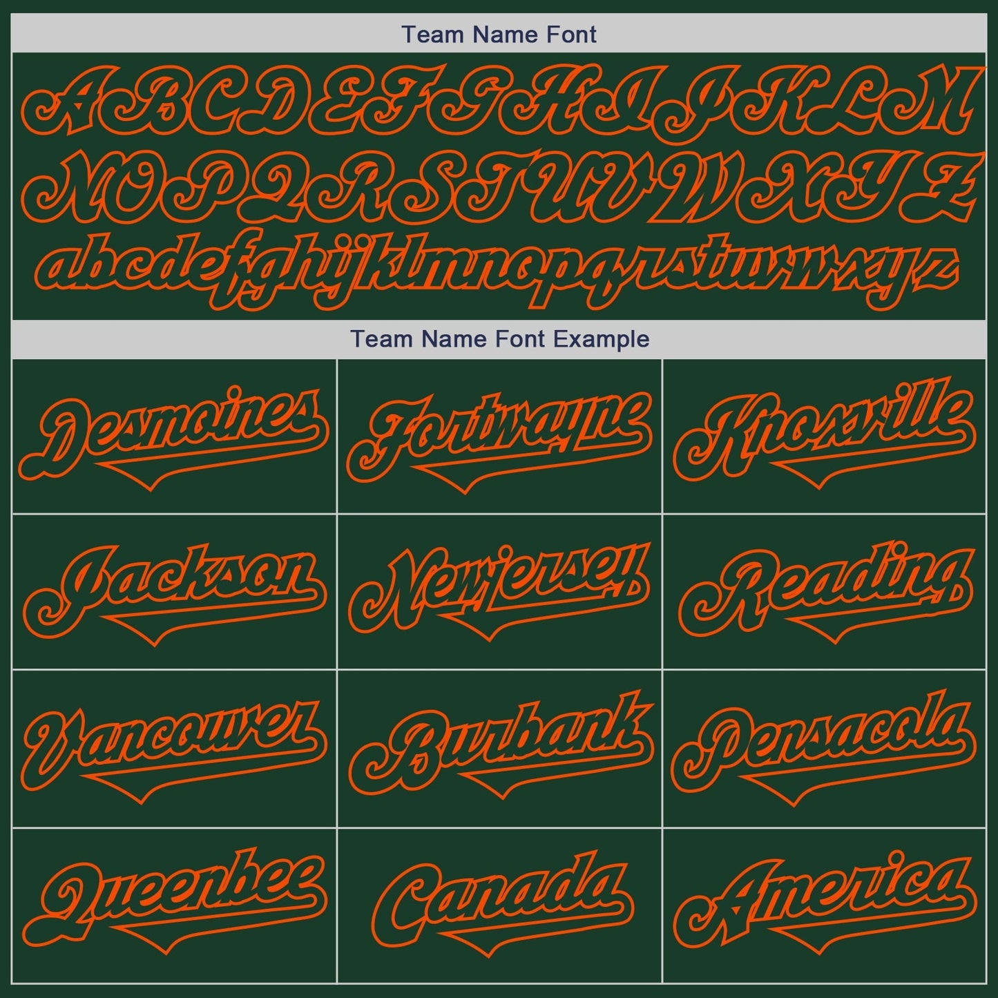 Custom Green Orange Authentic Two Tone Baseball Jersey baseball jersey product view 4