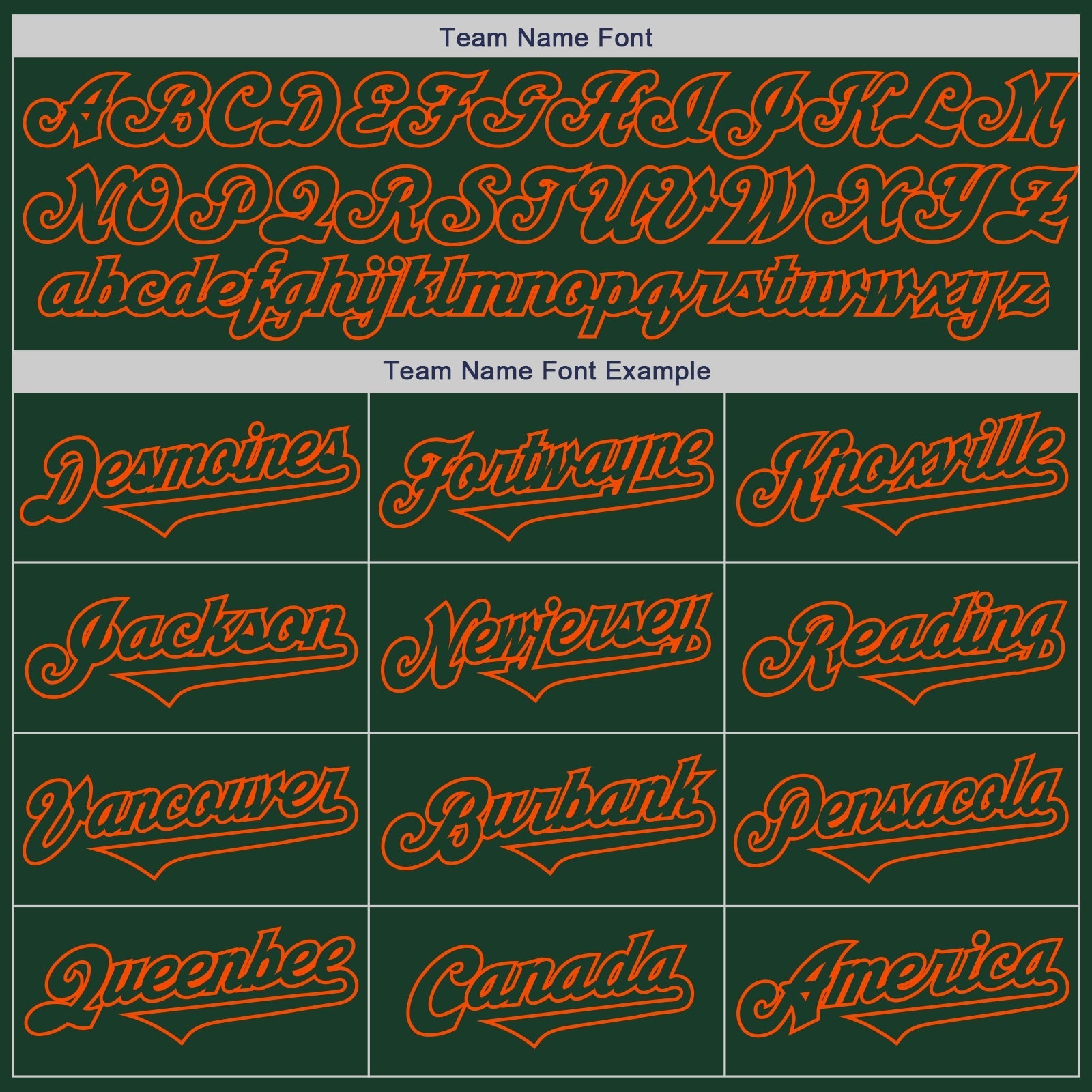 Custom Green Orange Authentic Two Tone Baseball Jersey baseball jersey product view 4