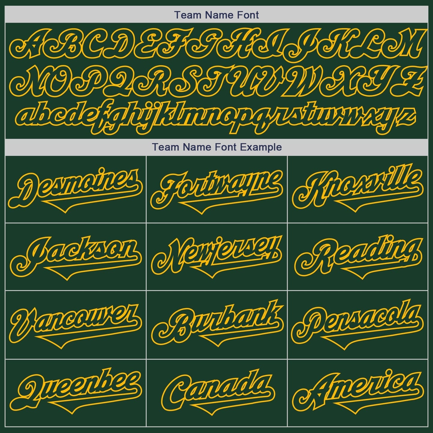 Custom Green Gold Authentic Two Tone Baseball Jersey baseball jersey product view 4